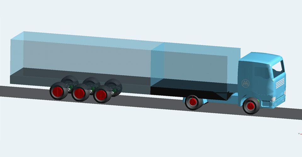 Zustandsidentifikation von Trailern automatisierter LKW