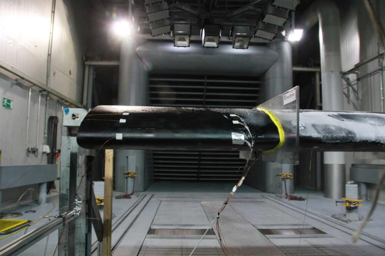 Ice Protection mit strukturintegriertem Nanomaterial Fraunhofer LBF